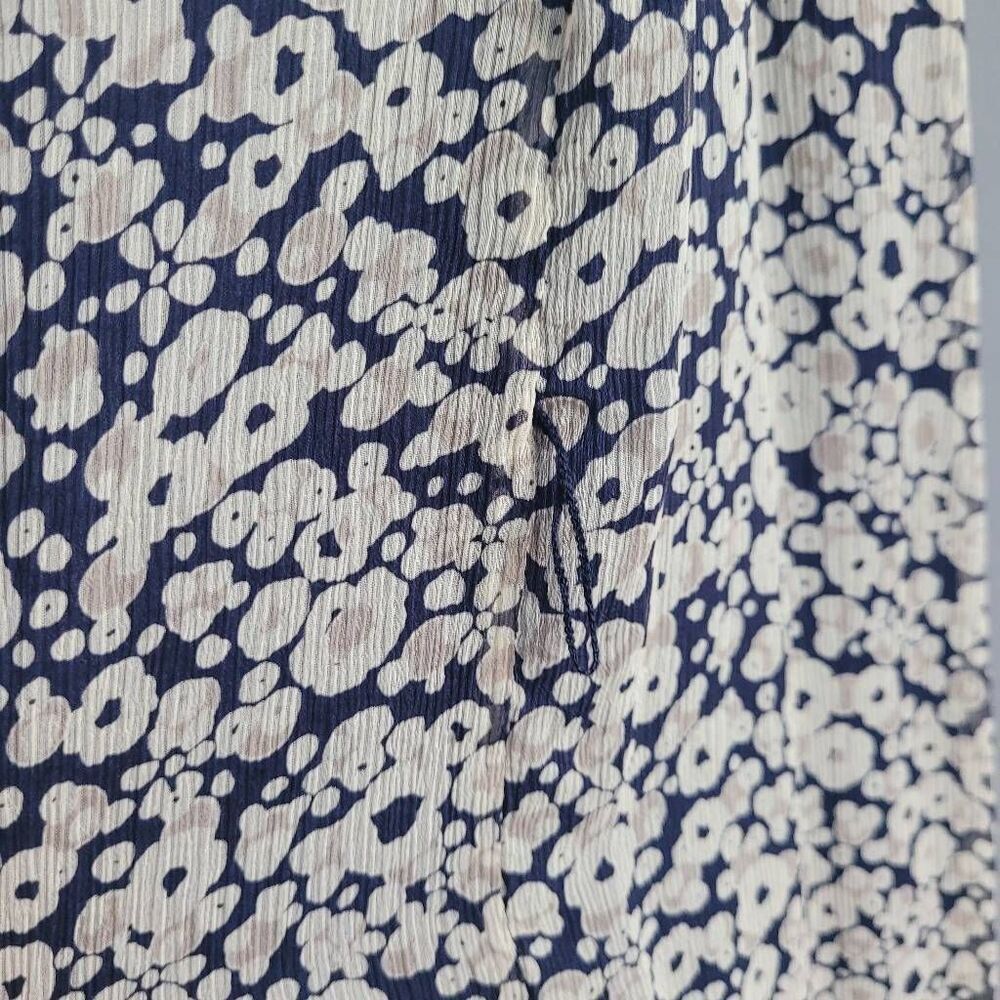 J Crew silk sleeveless‎ dress dainty floral print summer breathable lightweight - Picture 4 of 10